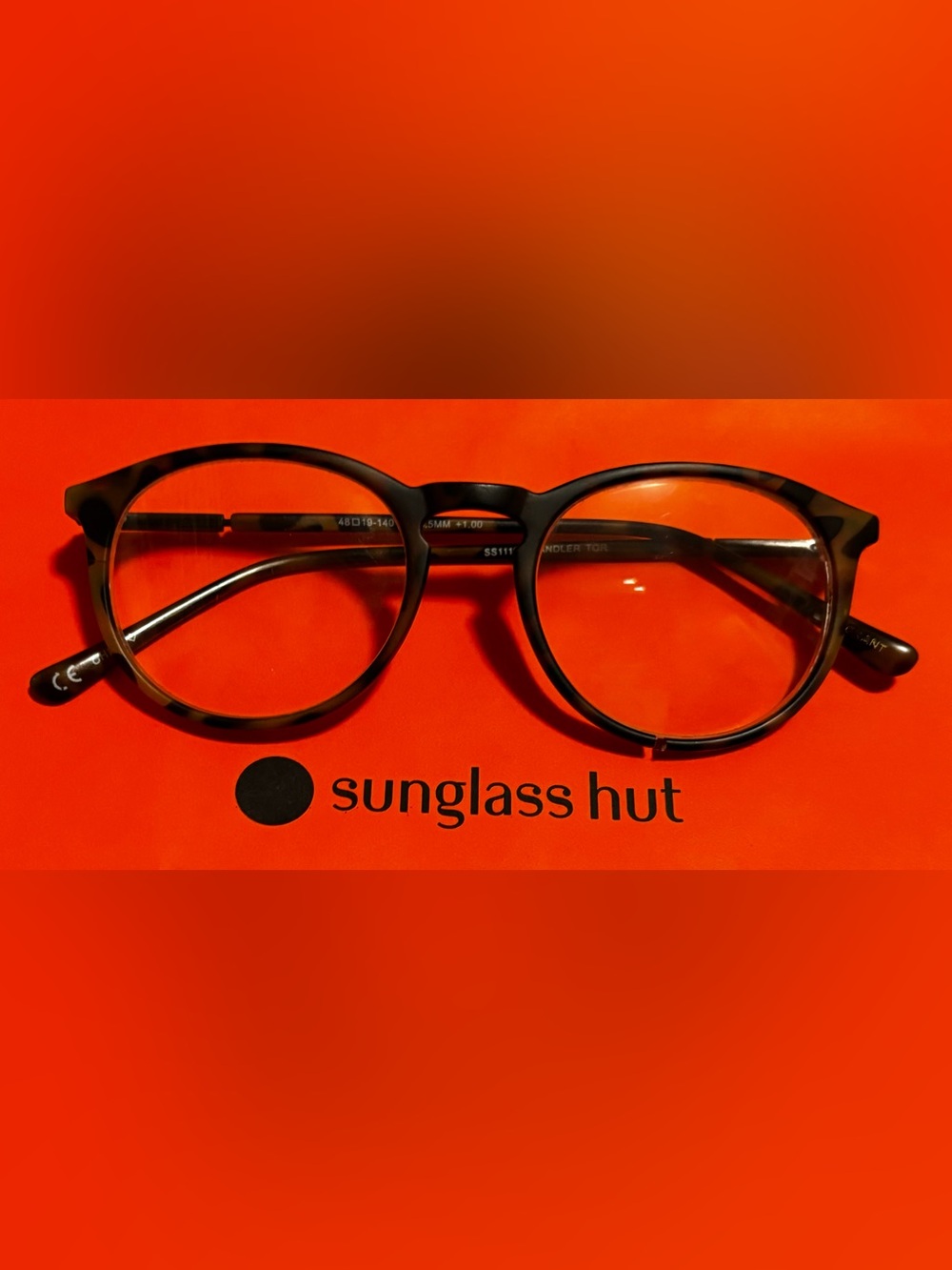 Tortoiseshell Round Optical Glasses